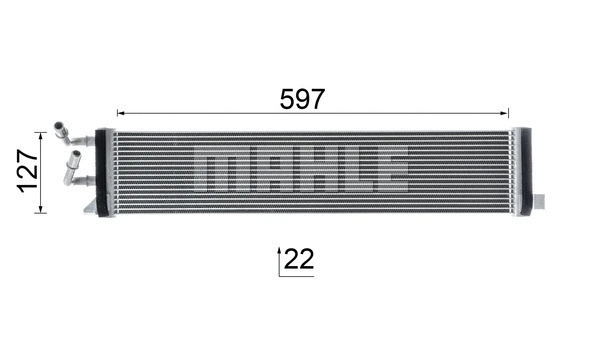 Oil Cooler, automatic transmission