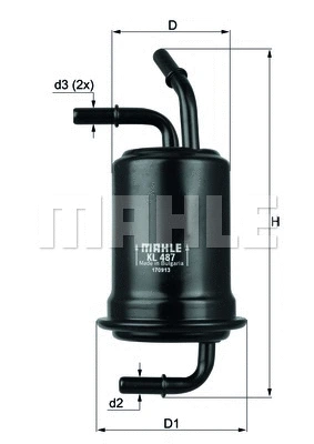 Fuel Filter (KL 487)