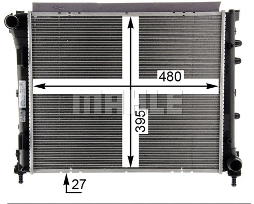Radiator, engine cooling