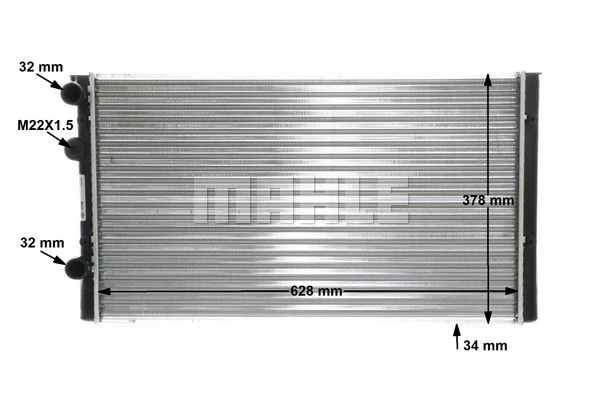 Radiator, engine cooling