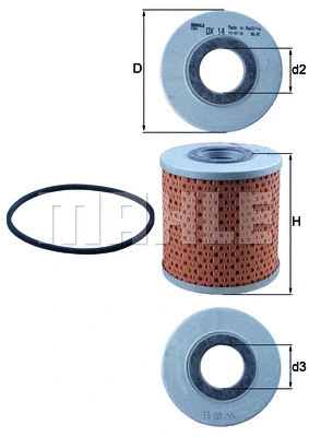 Oil Filter (OX 14D)