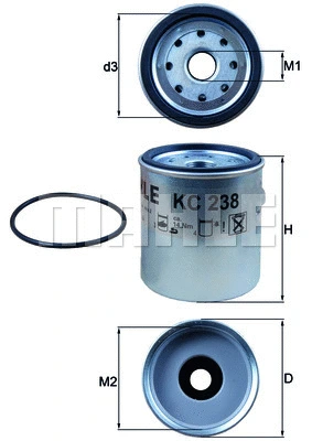 Fuel Filter (KC 238D)