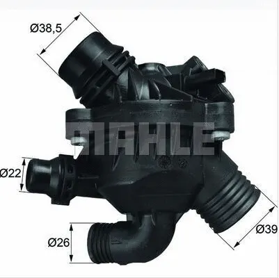Thermostat, coolant (TM 81 97)
