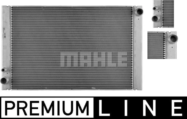 Radiator, engine cooling