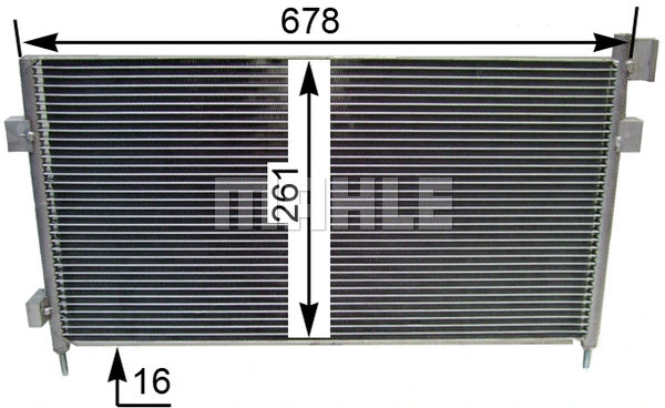 Condenser, air conditioning
