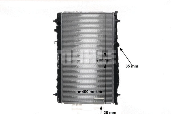 Radiator, engine cooling