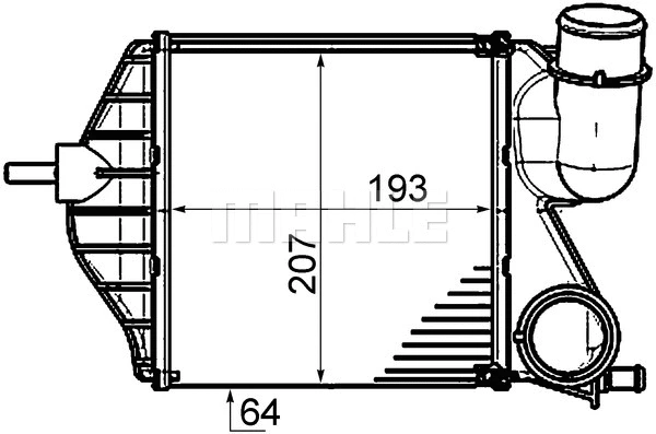 Charge Air Cooler (CI 459 000P)