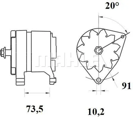 Alternator (MG 879)