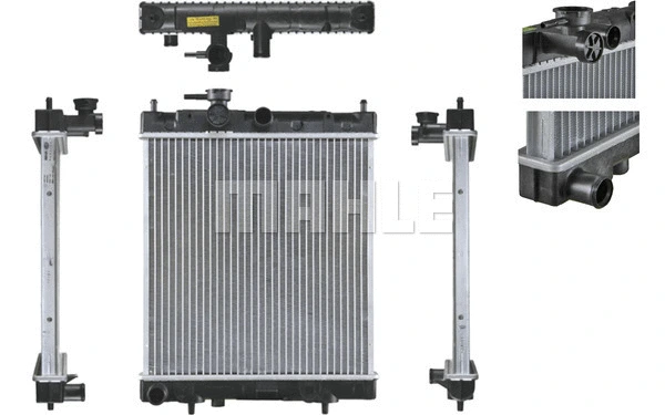 Radiator, engine cooling