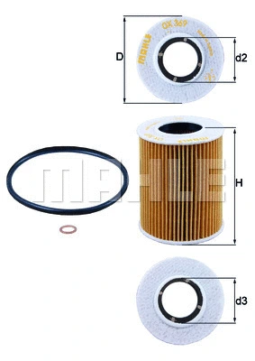 Oil Filter (OX 369D)