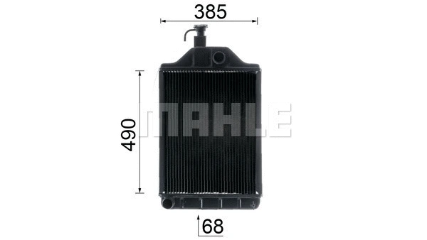 Radiator, engine cooling