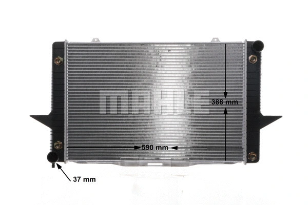 Radiator, engine cooling