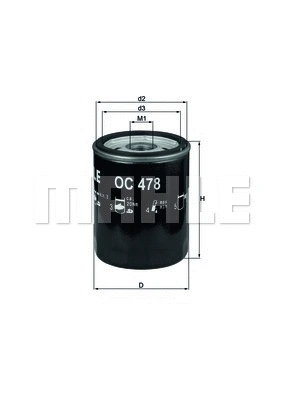 Oil Filter (OC 478)