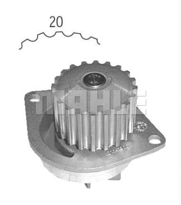 Water Pump, engine cooling (CP 78 000S)