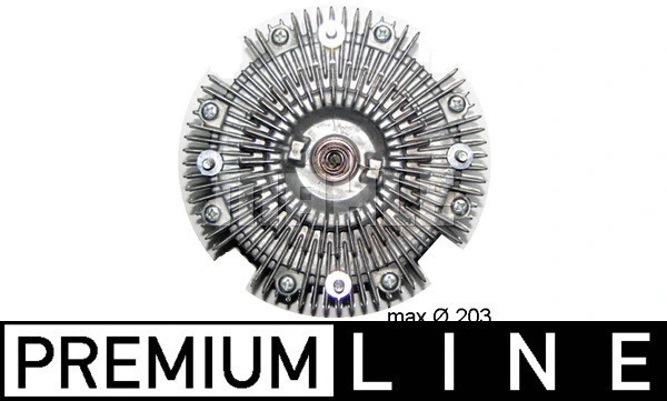 Clutch, radiator fan