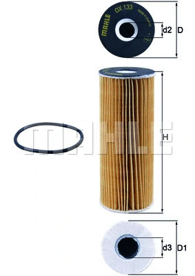 Oil Filter (OX 133D)