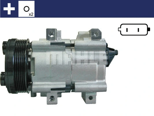 Compressor, air conditioning