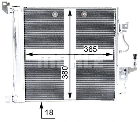 Condenser, air conditioning