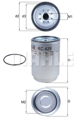 Fuel Filter (KC 429D)