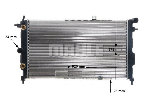 Radiator, engine cooling