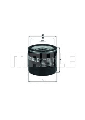 Oil Filter (OC 606)