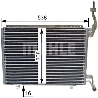 Condenser, air conditioning