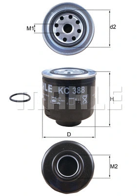 Fuel Filter (KC 388D)