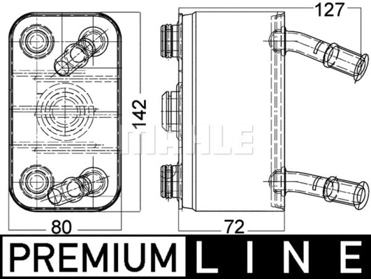 Oil Cooler, engine oil