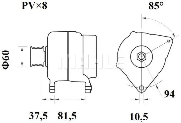 Alternator (MG 811)