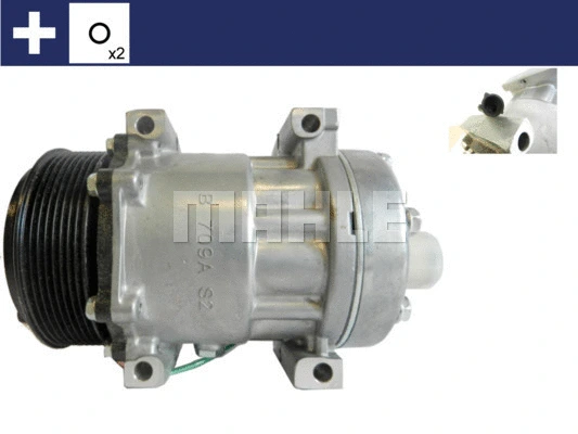 Compressor, air conditioning