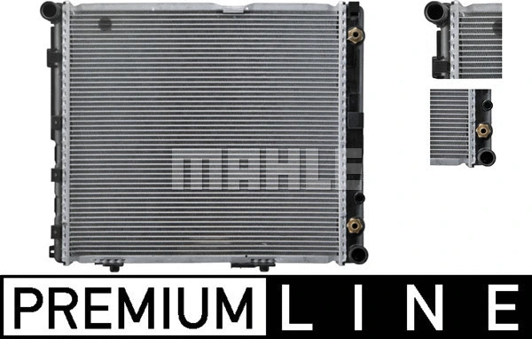 Radiator, engine cooling