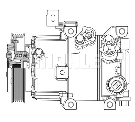 Compressor, air conditioning