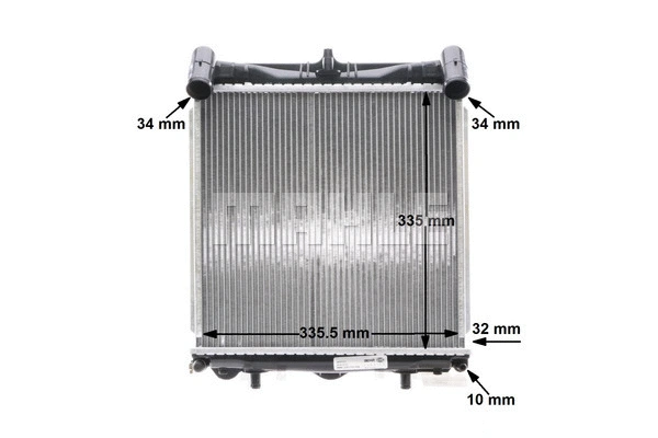 Radiator, engine cooling
