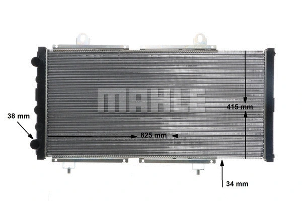 Radiator, engine cooling