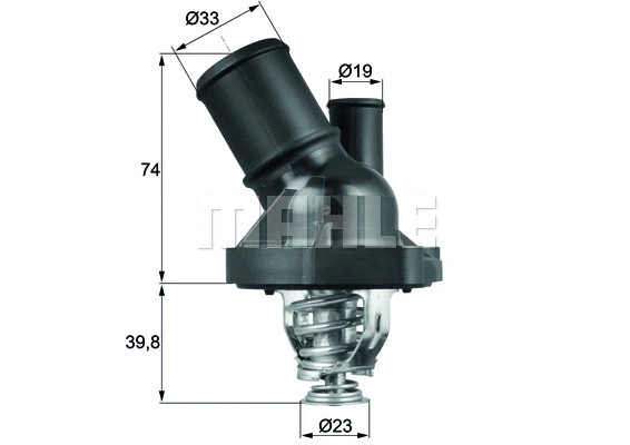 Thermostat, coolant (TI 200 82)