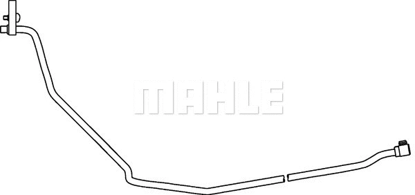 High Pressure Line, air conditioning (AP 71 000P)