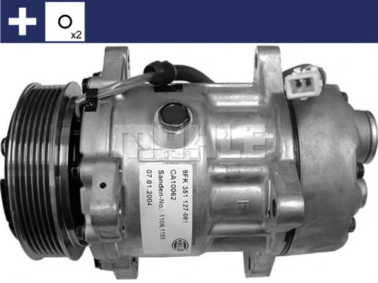 Compressor, air conditioning
