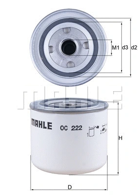 Oil Filter (OC 222)
