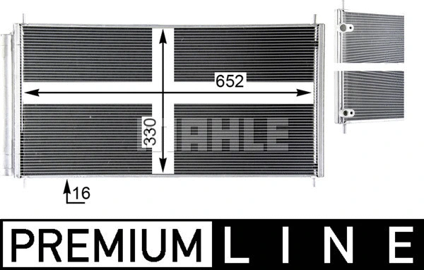 Condenser, air conditioning