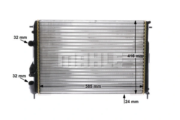 Radiator, engine cooling