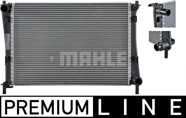 Radiator, engine cooling