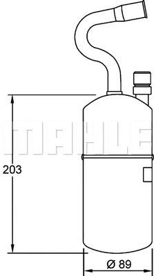 Dryer, air conditioning (AD 34 000S)