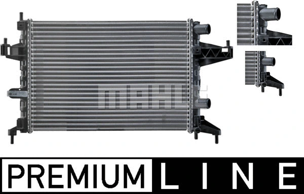 Radiator, engine cooling
