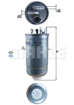 Fuel Filter (KL 147D)
