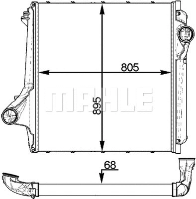 Charge Air Cooler (CI 374 000P)