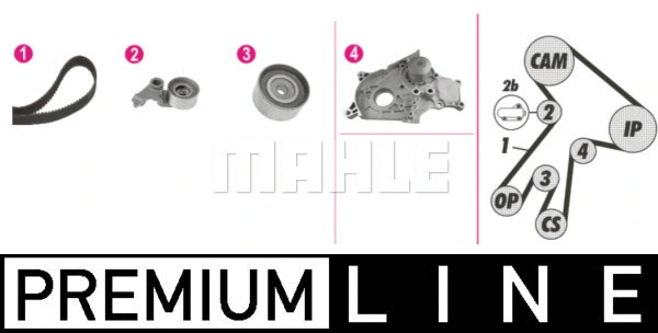 Water Pump & Timing Belt Kit