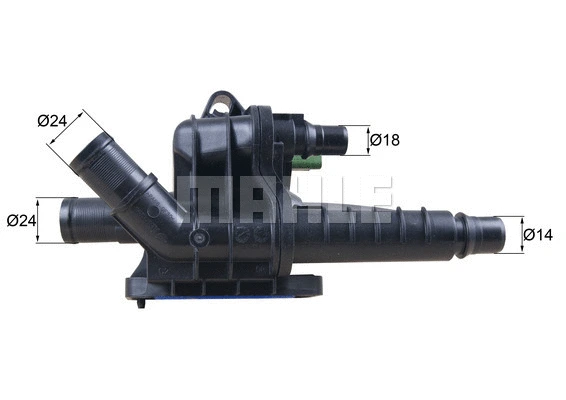 Thermostat, coolant (TH 66 83)