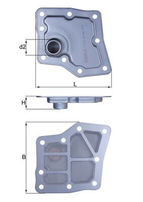 Hydraulic Filter, automatic transmission (HX 259)