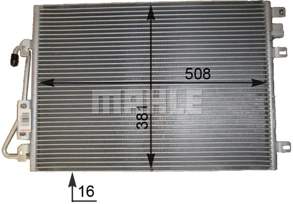 Condenser, air conditioning
