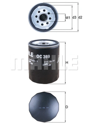 Oil Filter (OC 369)
